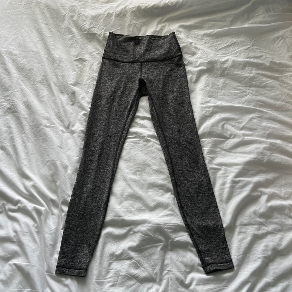 Lulu Lemon High Rise Gray Leggings